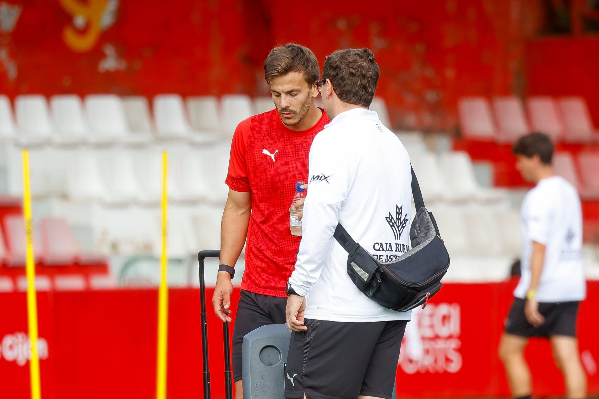 El entrenamiento del Sporting de Gijón de este 29 de julio, en imágenes