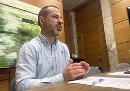 El alcalde de Siero, Ángel García, 'Cepi'.