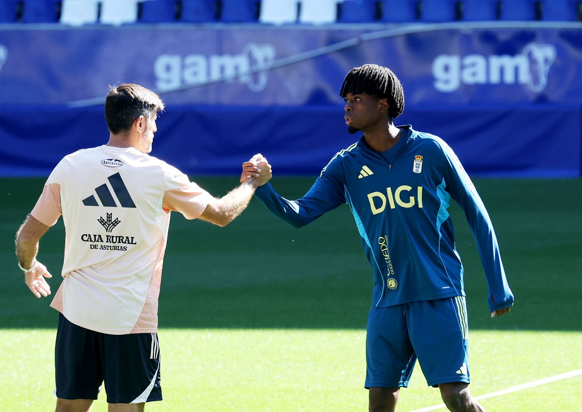 El entrenamiento del Real Oviedo de este 30 de julio, en imágenes