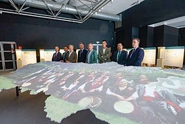 Videomapping para degustar Asturias.Javier Gayol, Juan Carlos Martín, Álvaro ALonso, Marcos González,Pedro López, Rafael Álvarezy Jorge Sariego.