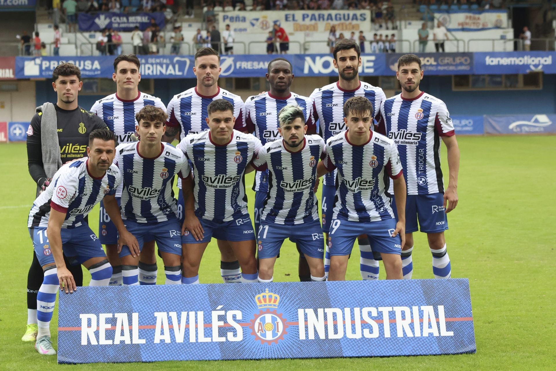 Las mejores imágenes del Real Avilés - Sporting de Gijón
