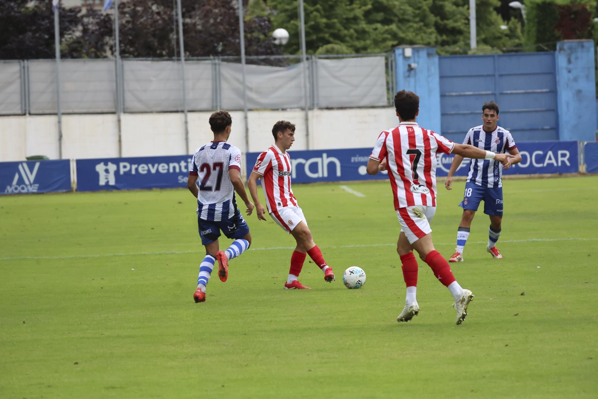 Las mejores imágenes del Real Avilés - Sporting de Gijón