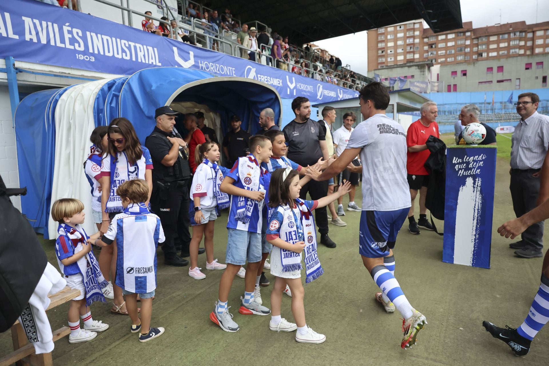 Las mejores imágenes del Real Avilés - Sporting de Gijón