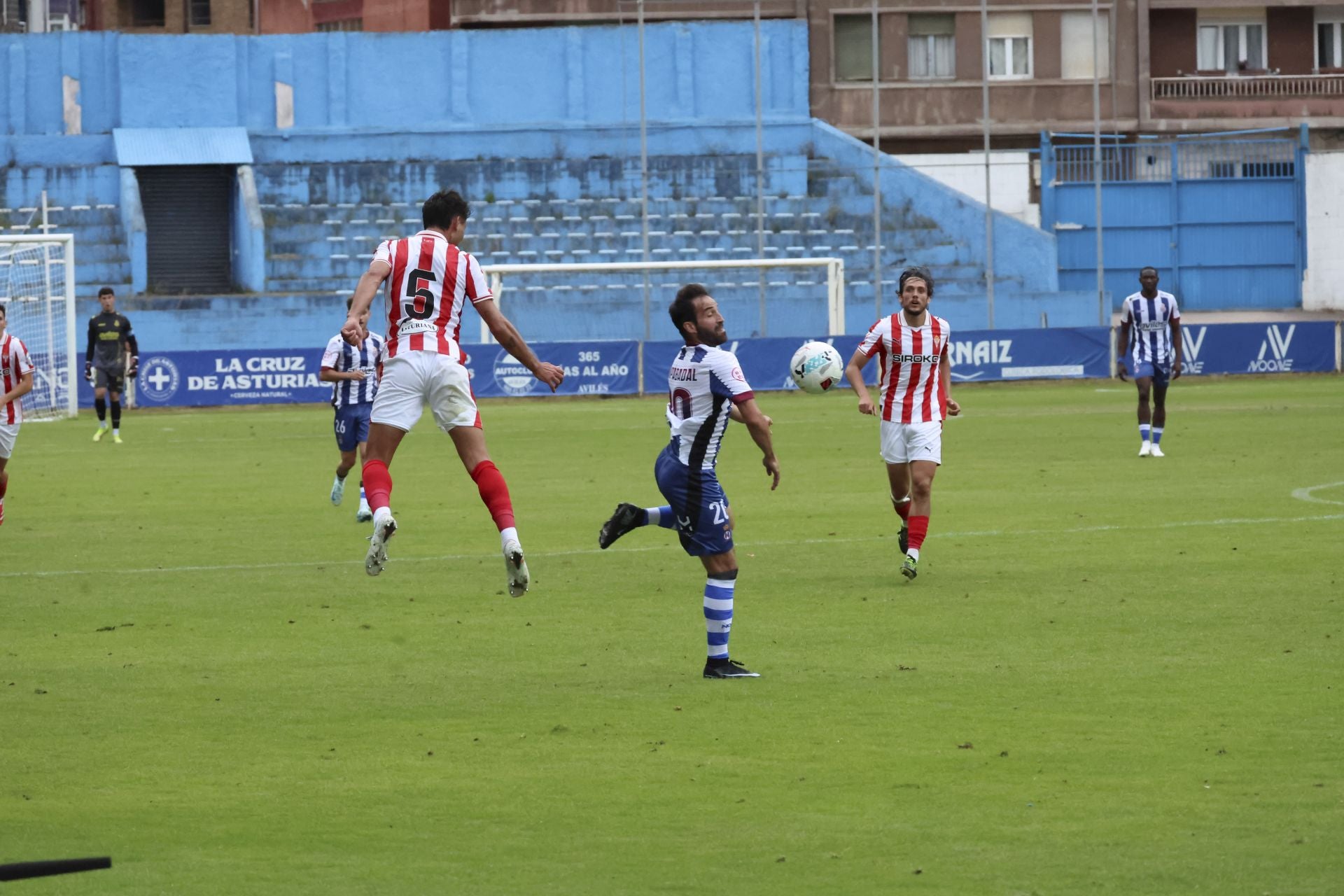 Las mejores imágenes del Real Avilés - Sporting de Gijón