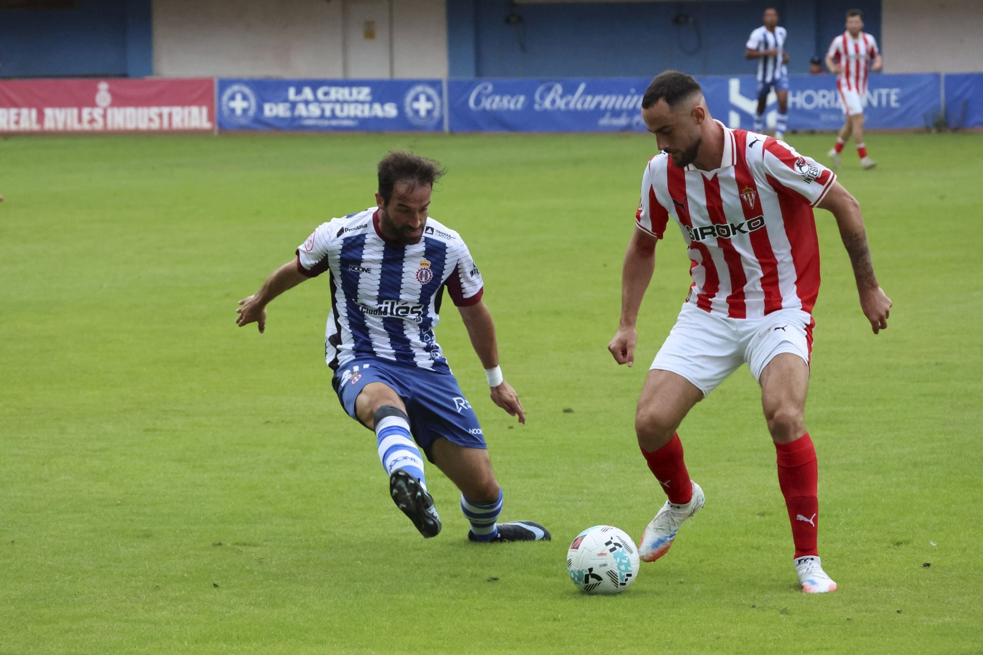 Las mejores imágenes del Real Avilés - Sporting de Gijón