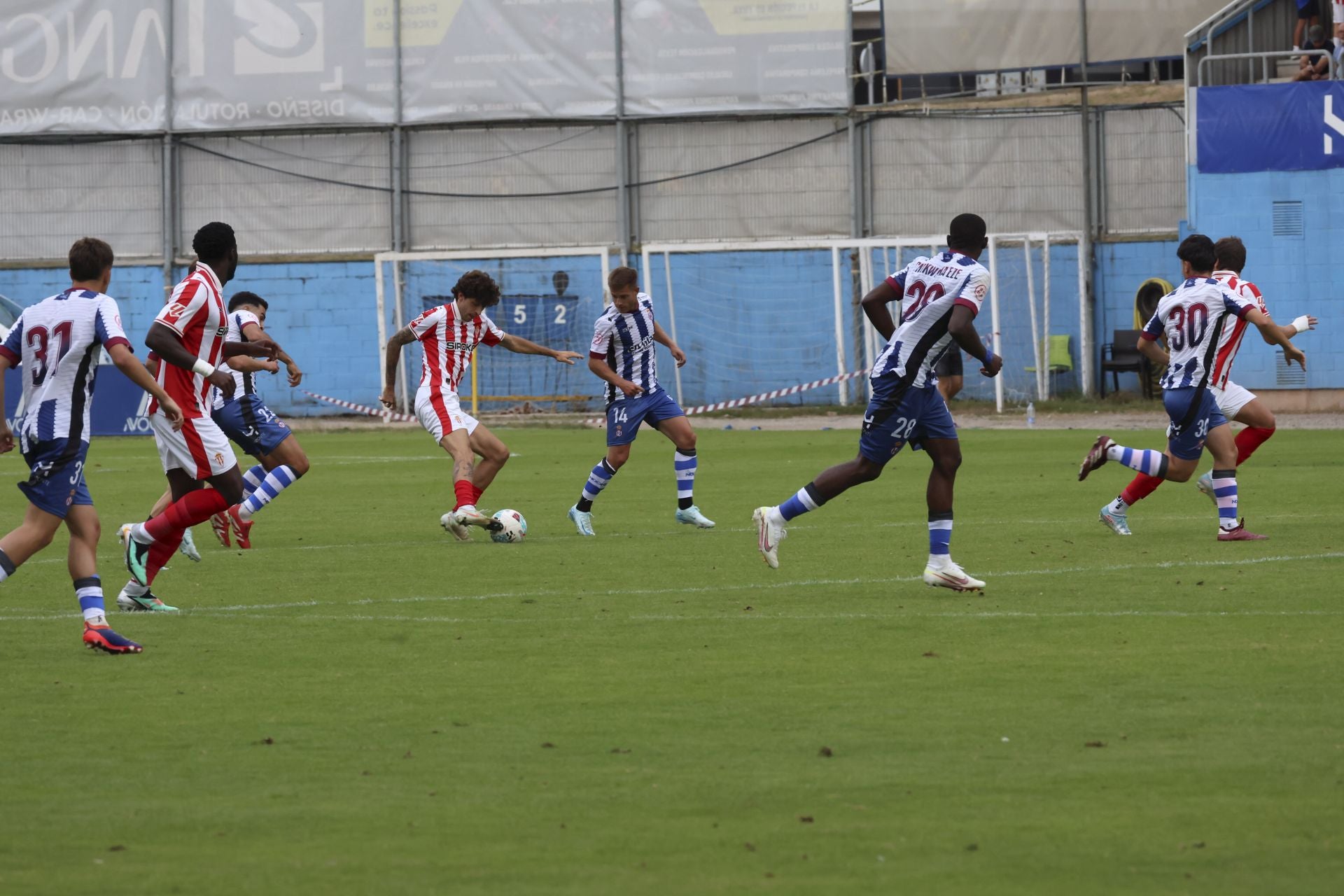 Las mejores imágenes del Real Avilés - Sporting de Gijón
