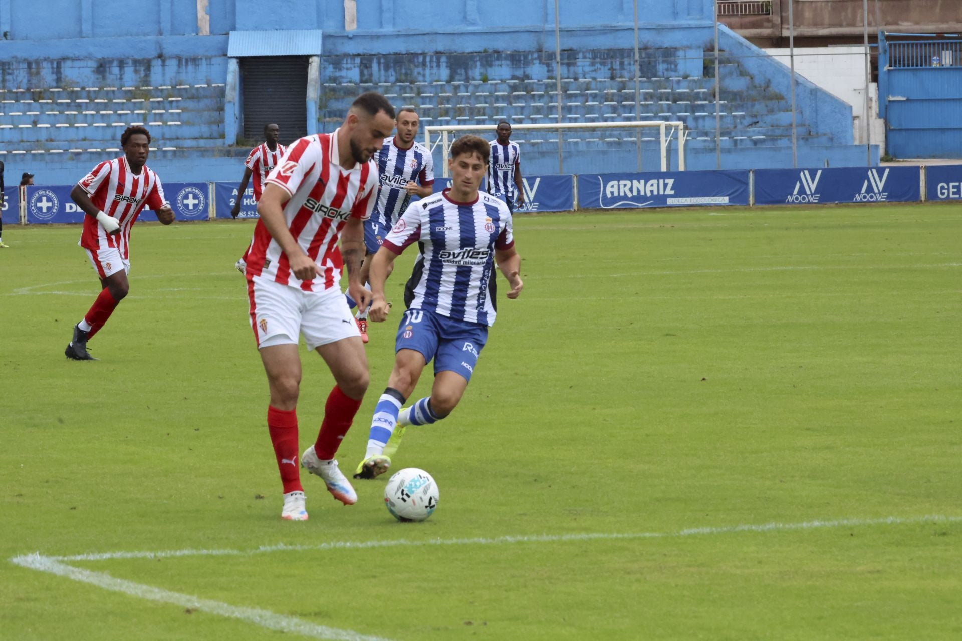Las mejores imágenes del Real Avilés - Sporting de Gijón
