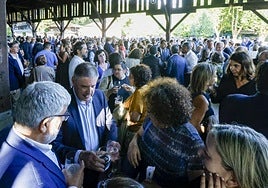 El Tendayu del Pueblo de Asturias congregó a numeroso público tras el acto oficial.