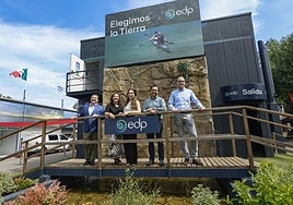 José Ramón, Carmen Fernández, Elena Iglesias, Daniel González y Juan Jesús García.