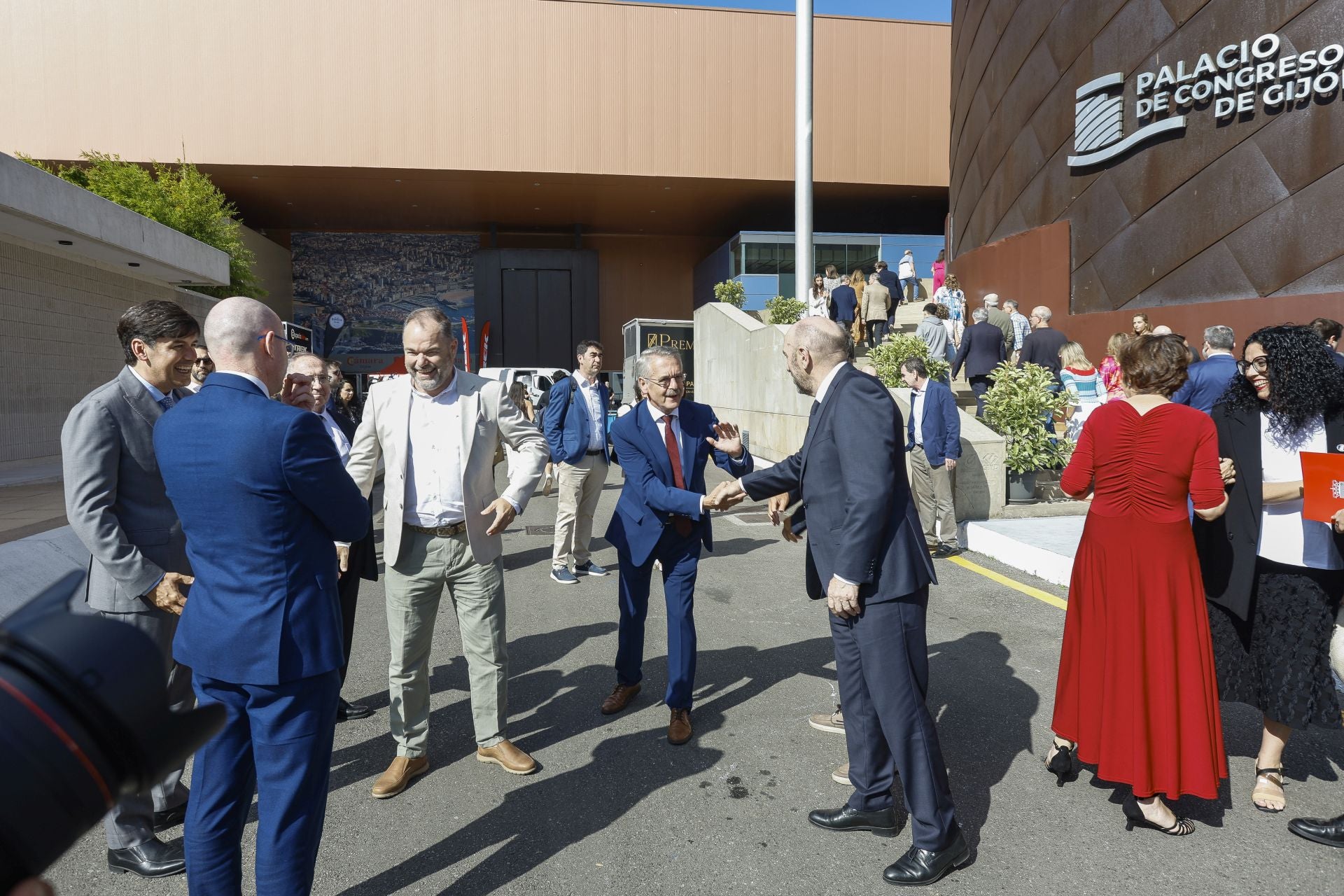 Inauguración de la Feria Internacional de Asturias, en imágenes