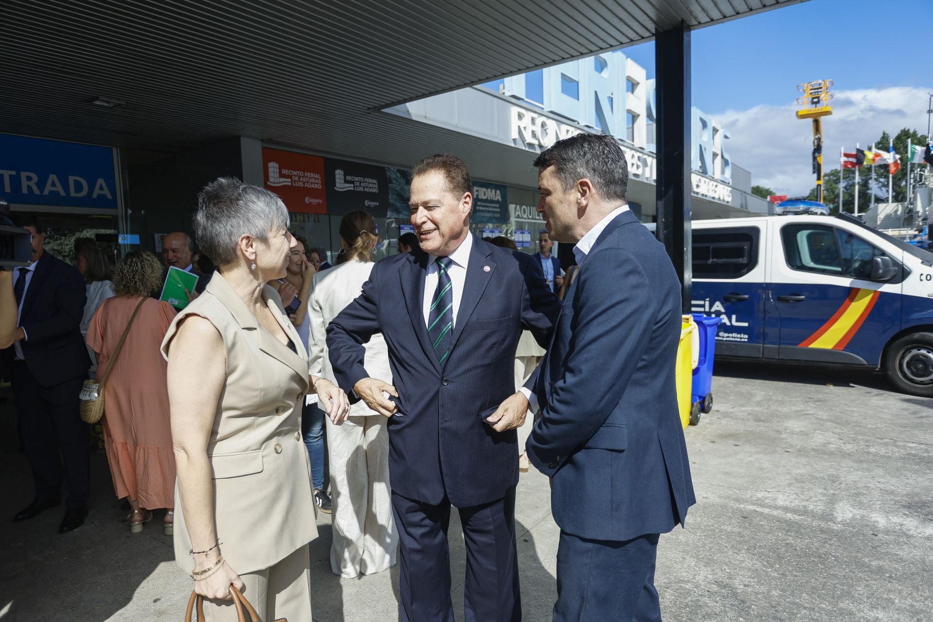 Inauguración de la Feria Internacional de Asturias, en imágenes