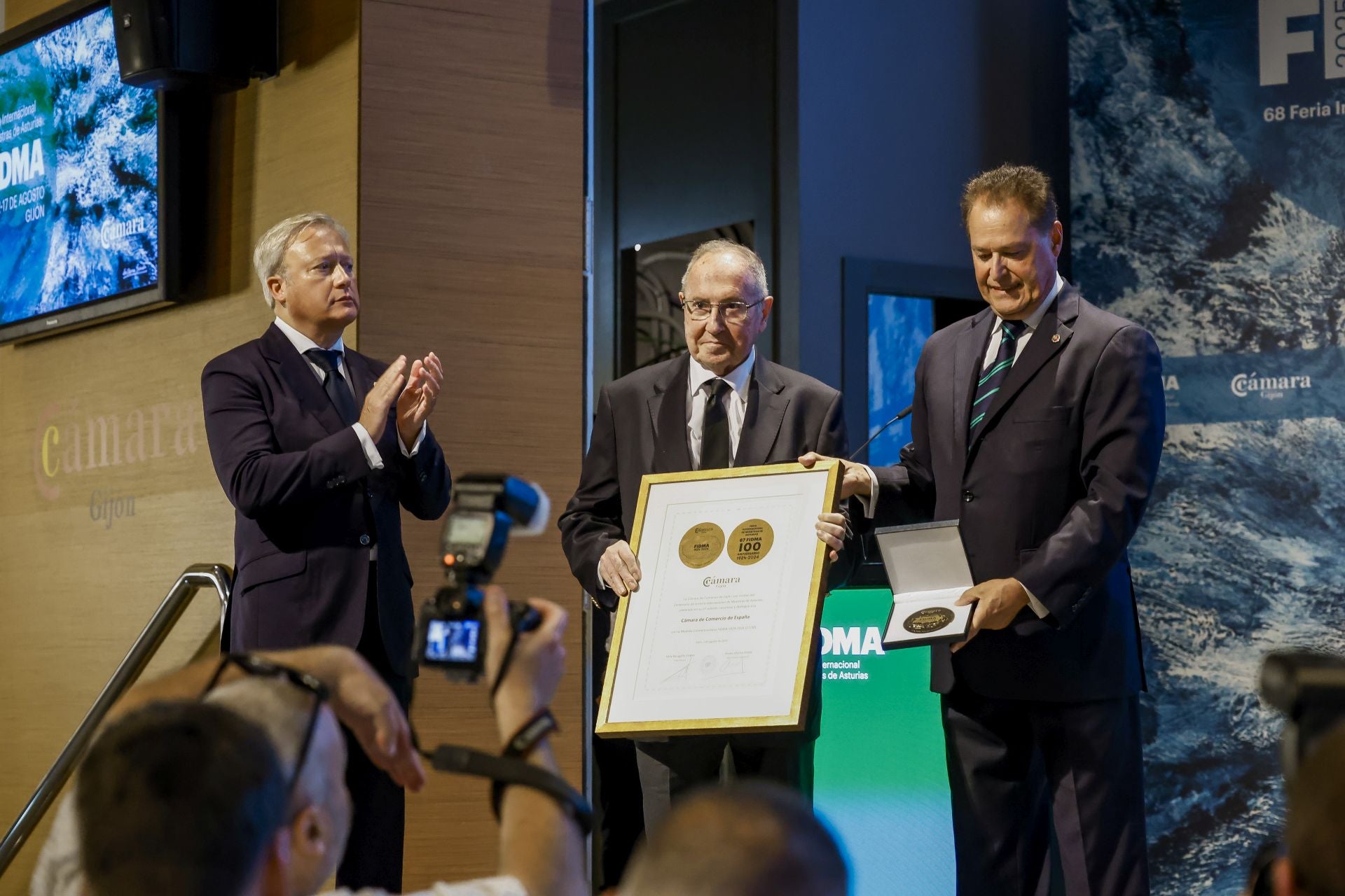 Inauguración de la Feria Internacional de Asturias, en imágenes