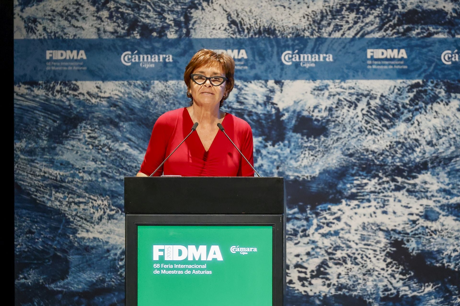 Inauguración de la Feria Internacional de Asturias, en imágenes