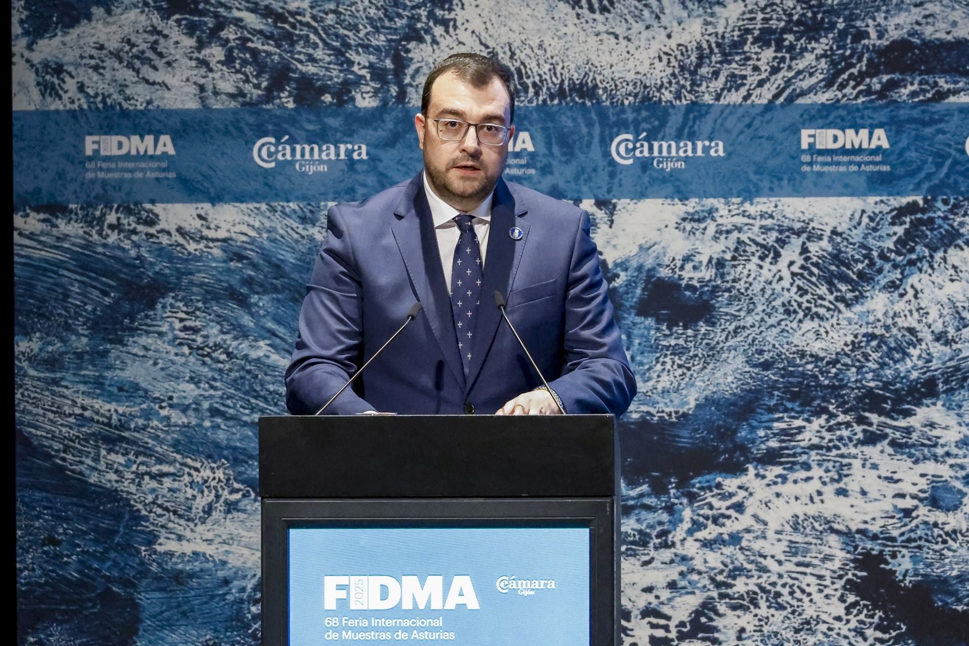 Inauguración de la Feria Internacional de Asturias, en imágenes
