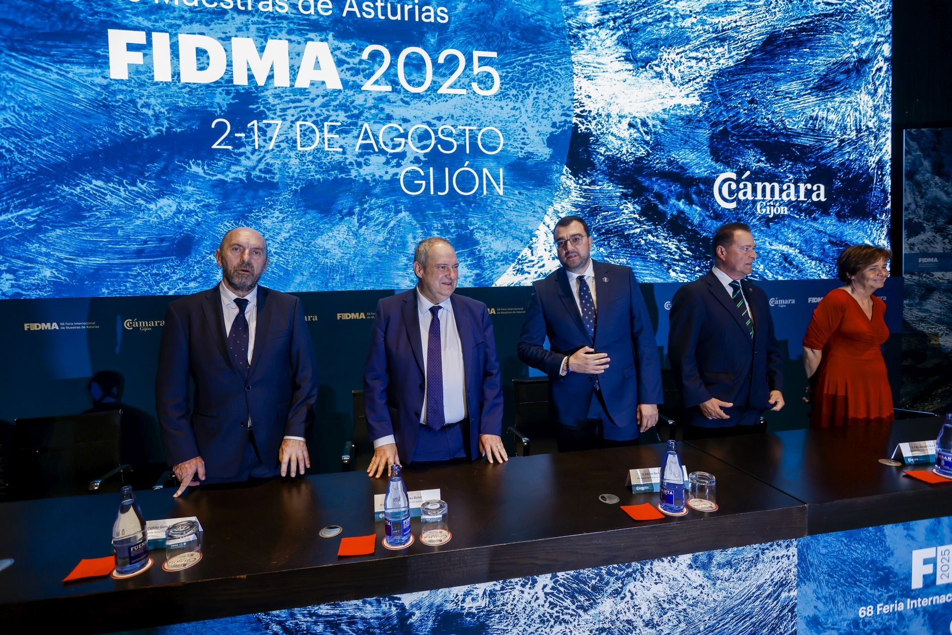 Inauguración de la Feria Internacional de Asturias, en imágenes