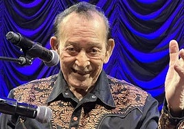 El acordeonista y cantante Flaco Jiménez