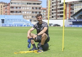 Hugo Laviana, el pasado viernes en el Suárez Puerta.