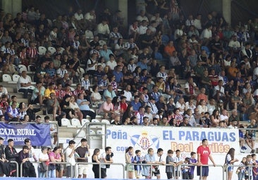 La afición del Real Avilés también quiere hacer historia