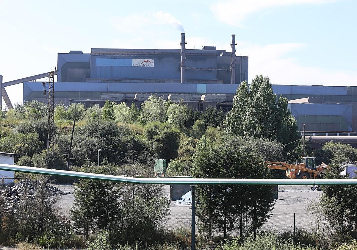 La acería de Avilés.