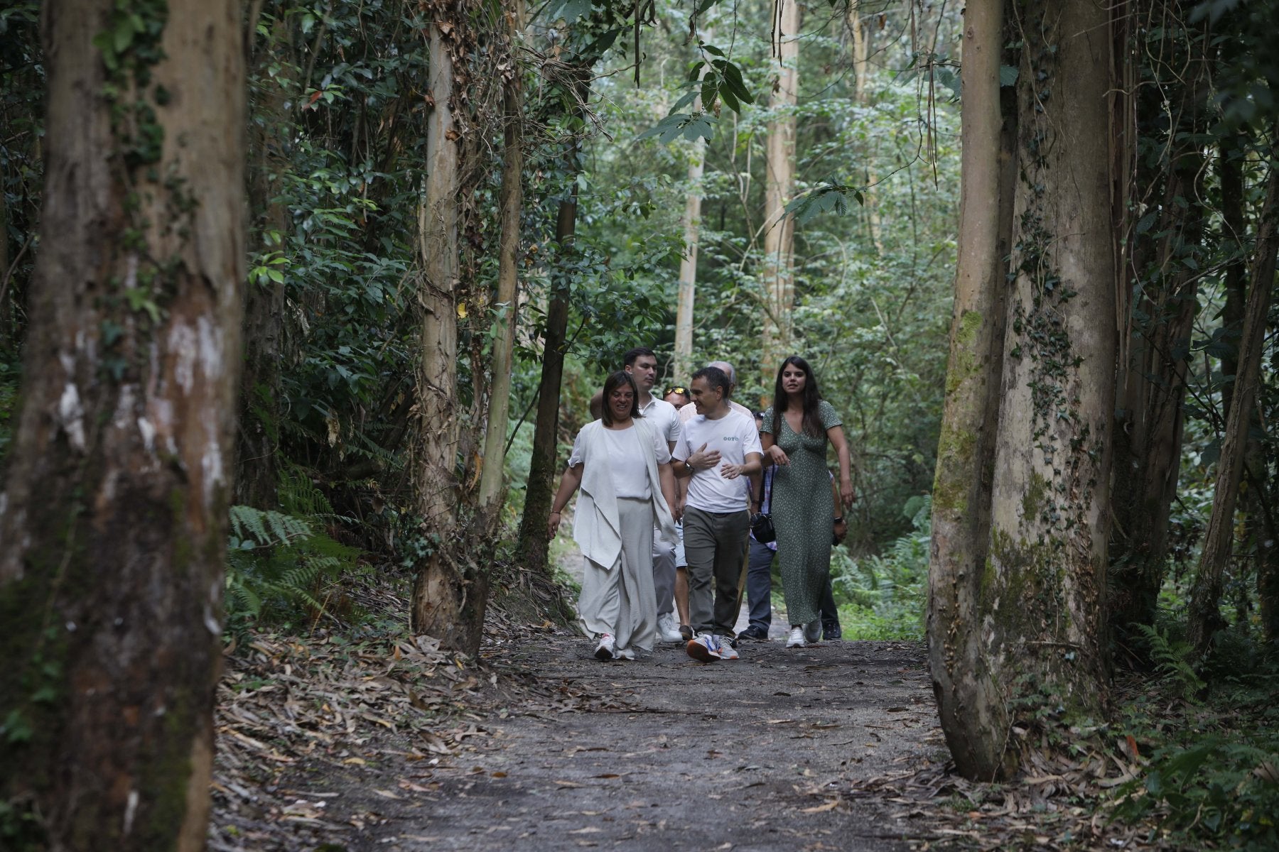 La vicepresidenta Llamedo estrenó ayer el recorrido.