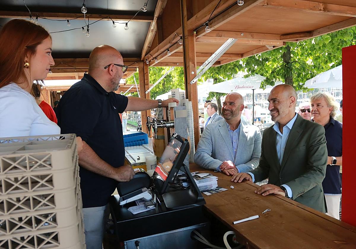 Inauguración del Paseo Gastro de Gijón.