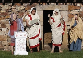 Verano de romanos. La Antigua Roma 'revive' en los museos arqueológicos de Gijón.