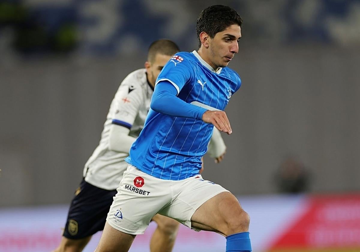 Lasha Odisharia destacó durante su etapa en el Dinamo de Tiflis.