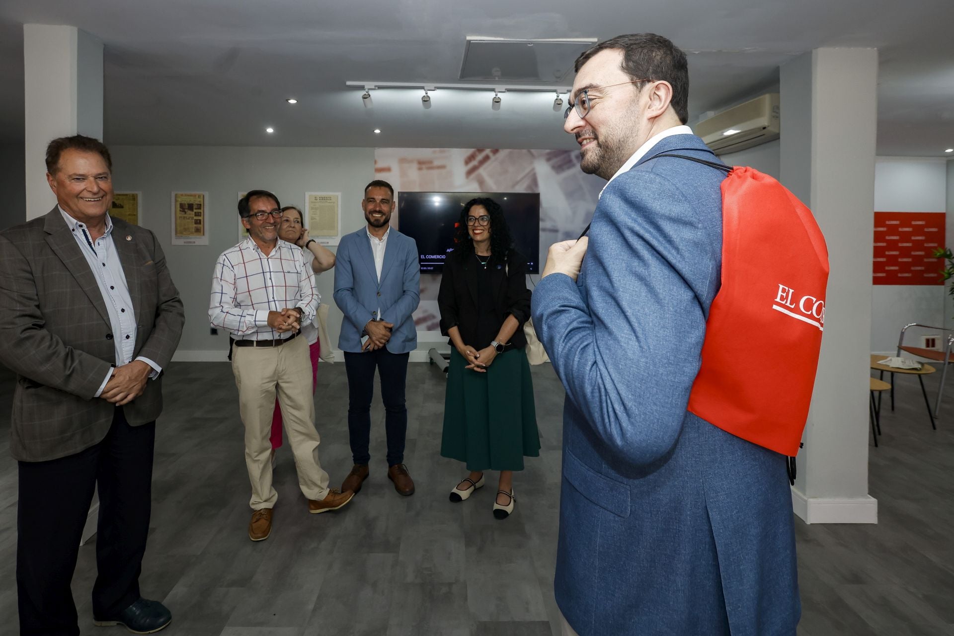 Las fotos que deja la visita de Adrián Barbón a la Feria de Muestras de Asturias