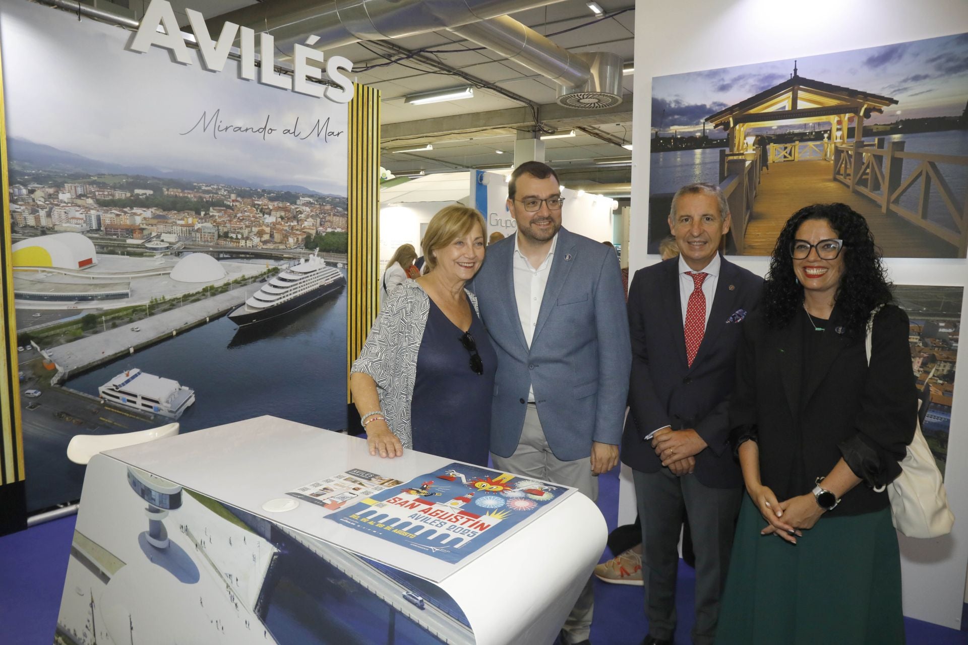 Las fotos que deja la visita de Adrián Barbón a la Feria de Muestras de Asturias