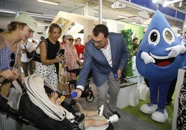 Las fotos que deja la visita de Adrián Barbón a la Feria de Muestras de Asturias