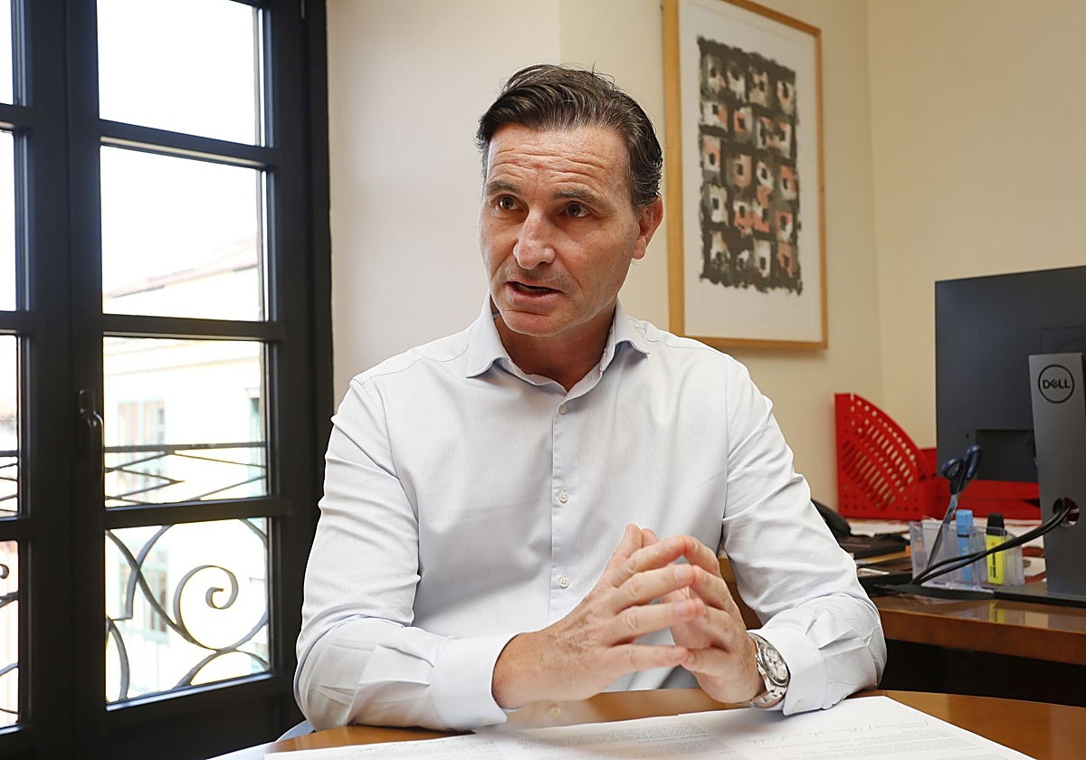 El concejal gijonés Jorge González-Palacios.