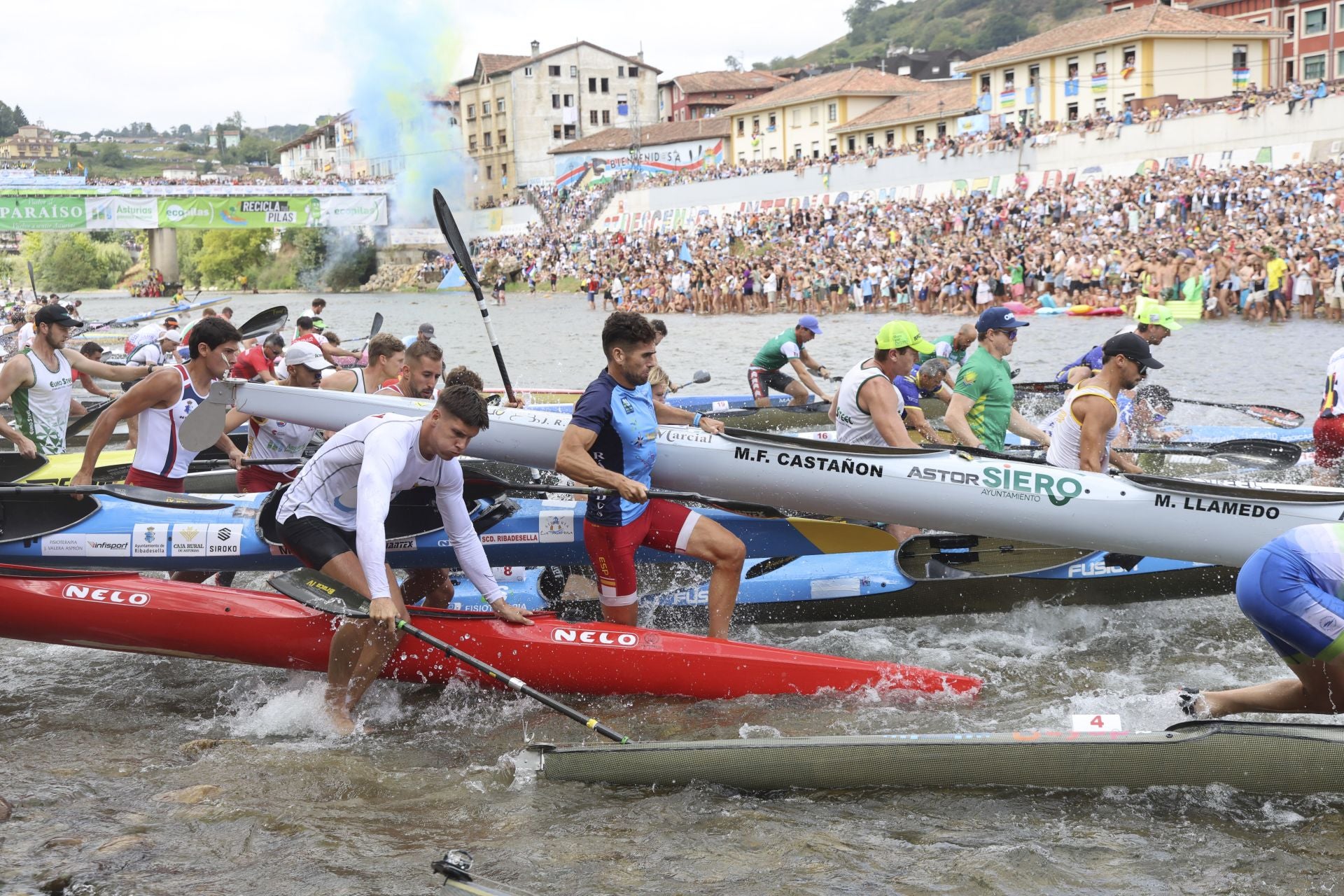 Descenso del Sella: las mejores fotos de la Fiesta de les Piragües