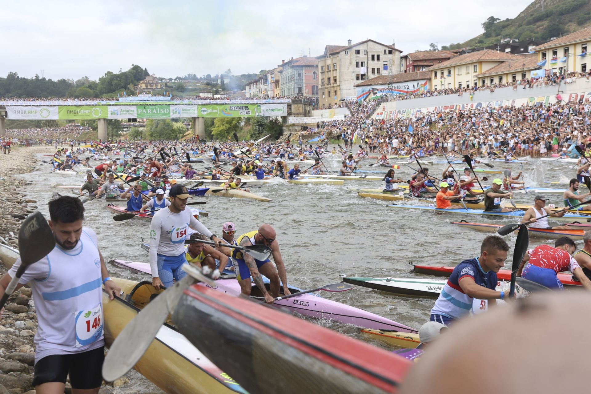 Descenso del Sella: las mejores fotos de la Fiesta de les Piragües