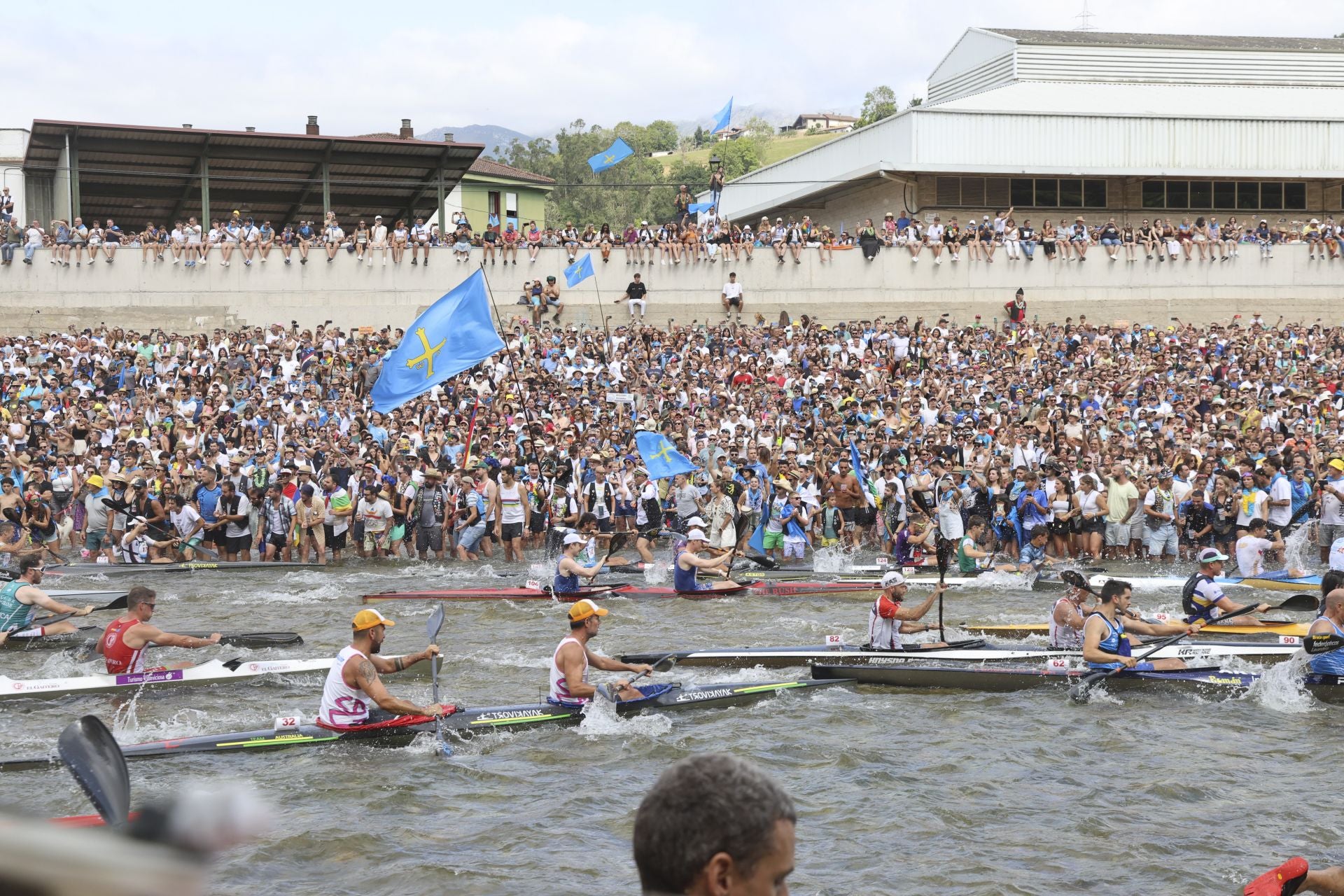 Descenso del Sella: las mejores fotos de la Fiesta de les Piragües