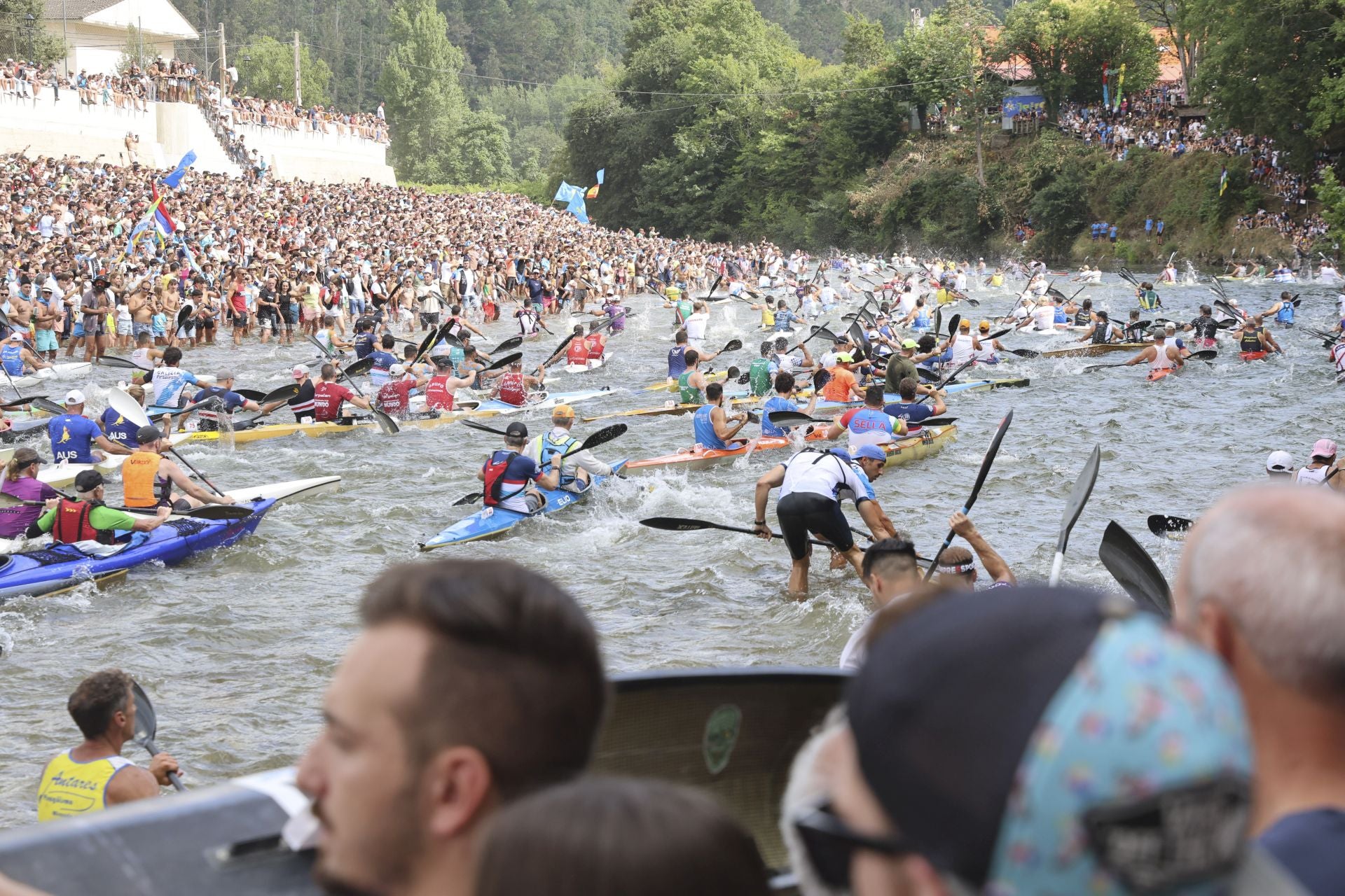 Descenso del Sella: las mejores fotos de la Fiesta de les Piragües
