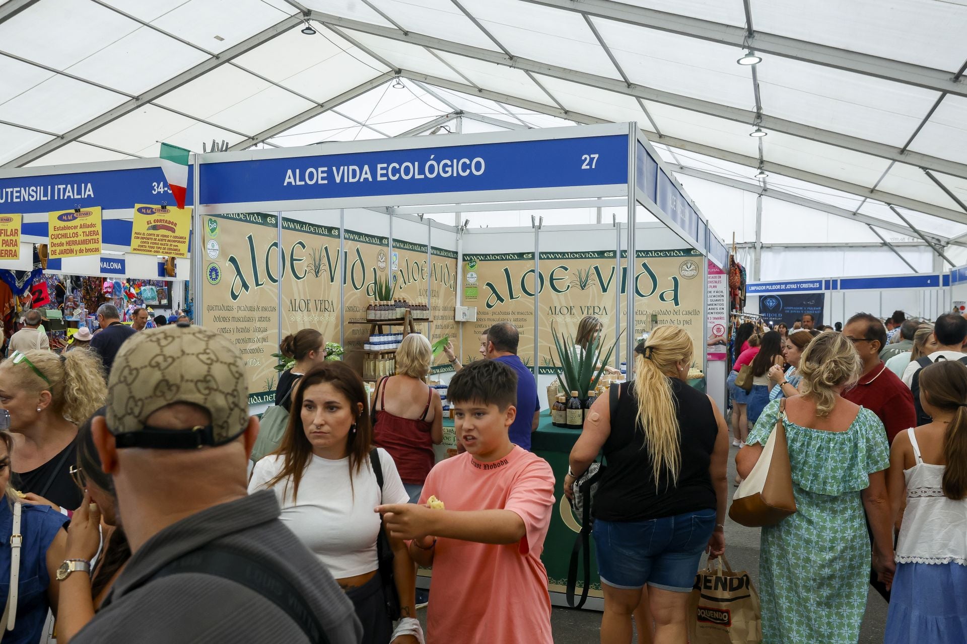 La Feria de Muestras, a rebosar este sábado