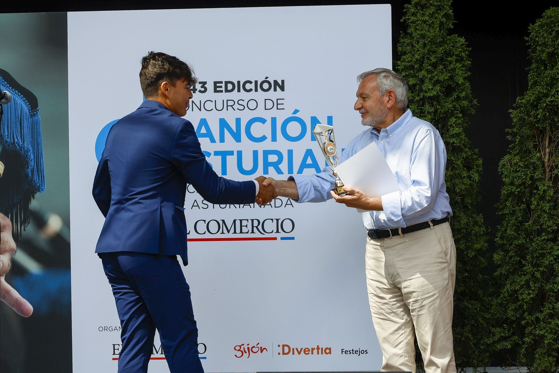 La entrega de premios del 43 Concurso de Canción Asturiana de EL COMERCIO, en imágenes