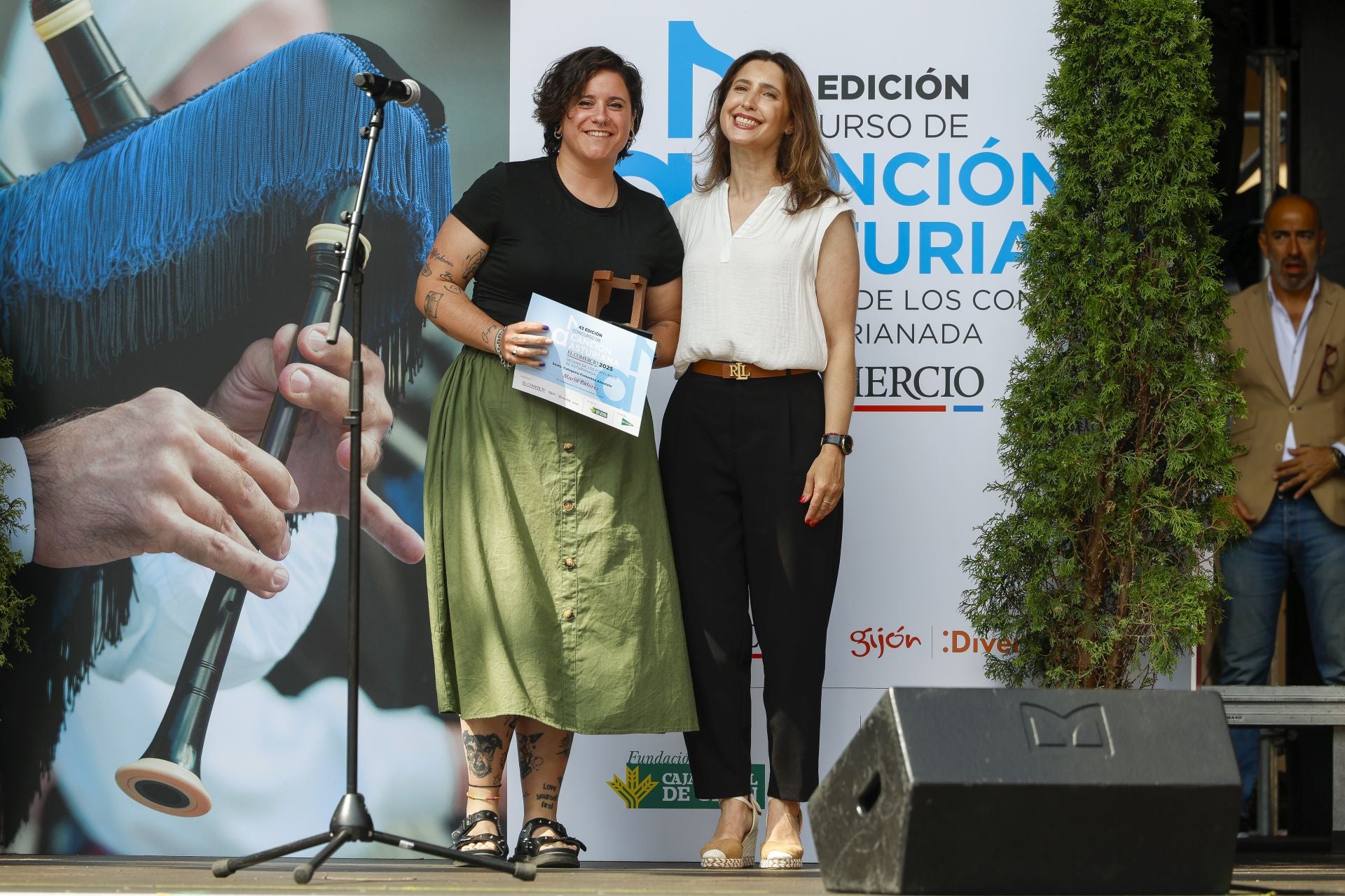 La entrega de premios del 43 Concurso de Canción Asturiana de EL COMERCIO, en imágenes