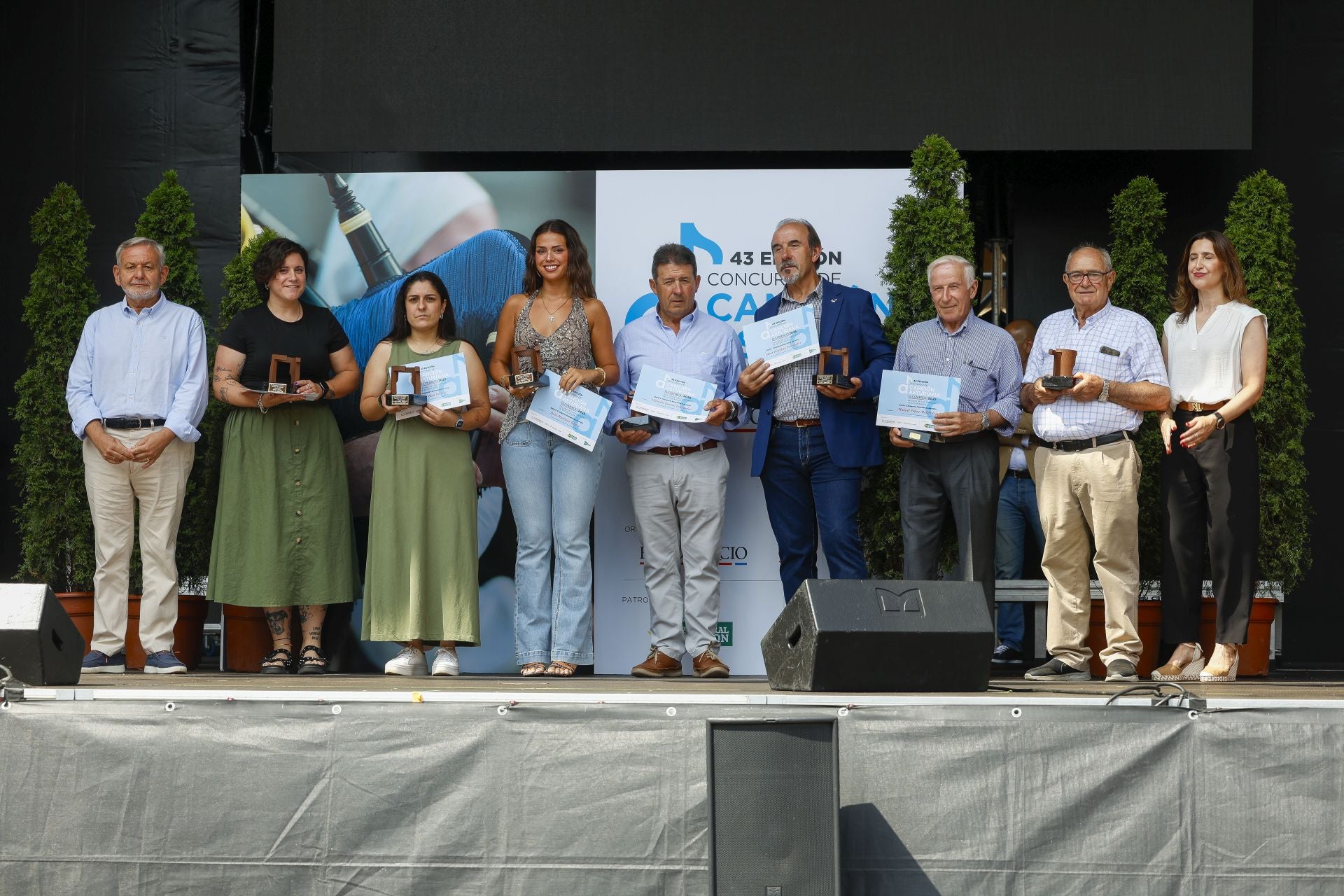 La entrega de premios del 43 Concurso de Canción Asturiana de EL COMERCIO, en imágenes