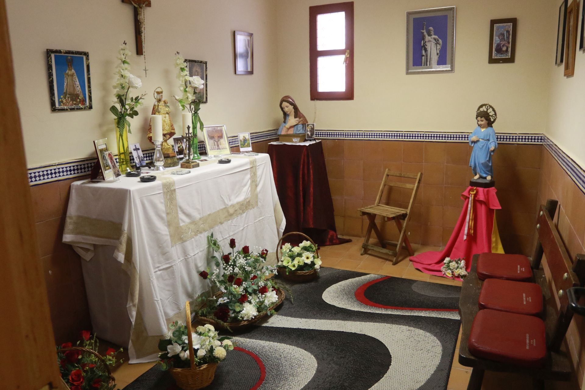 La plaza de toros de El Bibio se prepara para la Feria de Begoña
