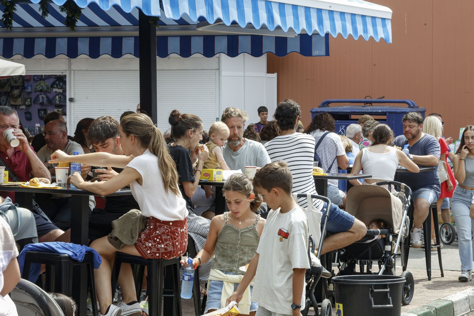 Mafalda, cultura sidrera y tecnología en la Feria Internacional de Muestras de Asturias