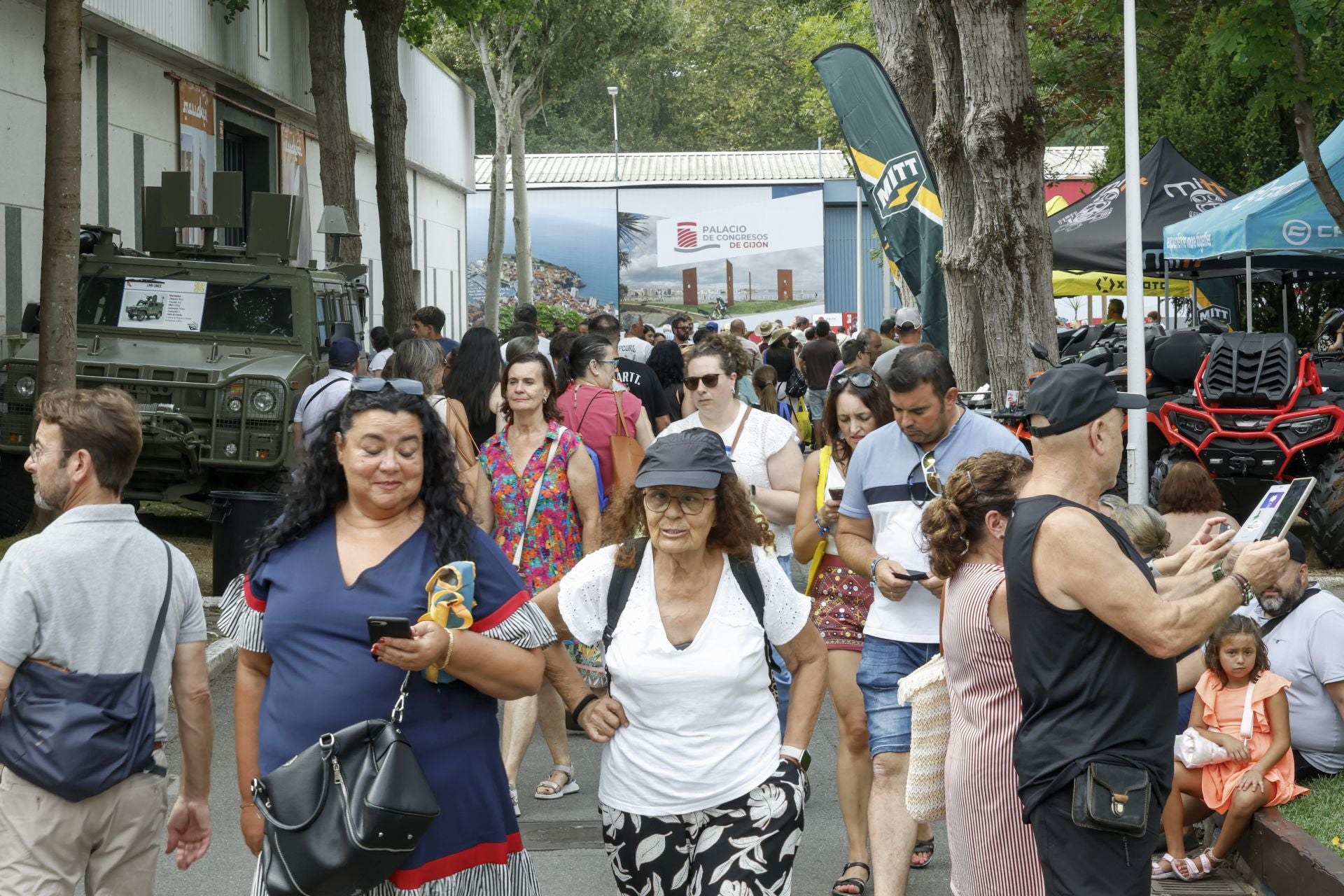 Mafalda, cultura sidrera y tecnología en la Feria Internacional de Muestras de Asturias