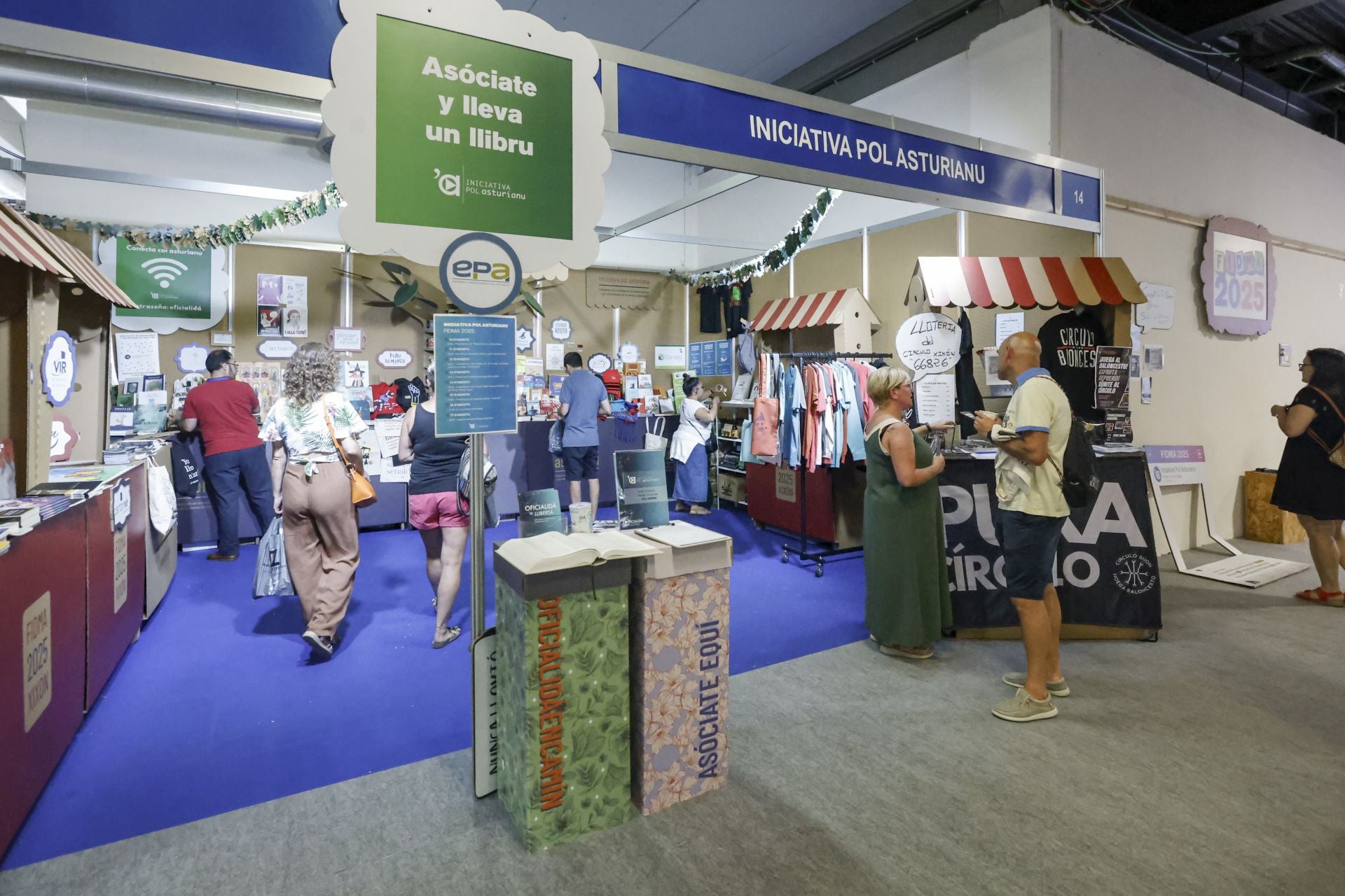 Mafalda, cultura sidrera y tecnología en la Feria Internacional de Muestras de Asturias