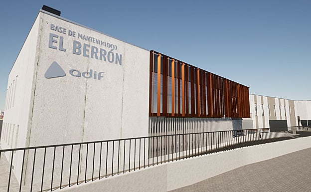 Infografía del inmueble que contará con cochera, taller y almacén, entre otros espacios.