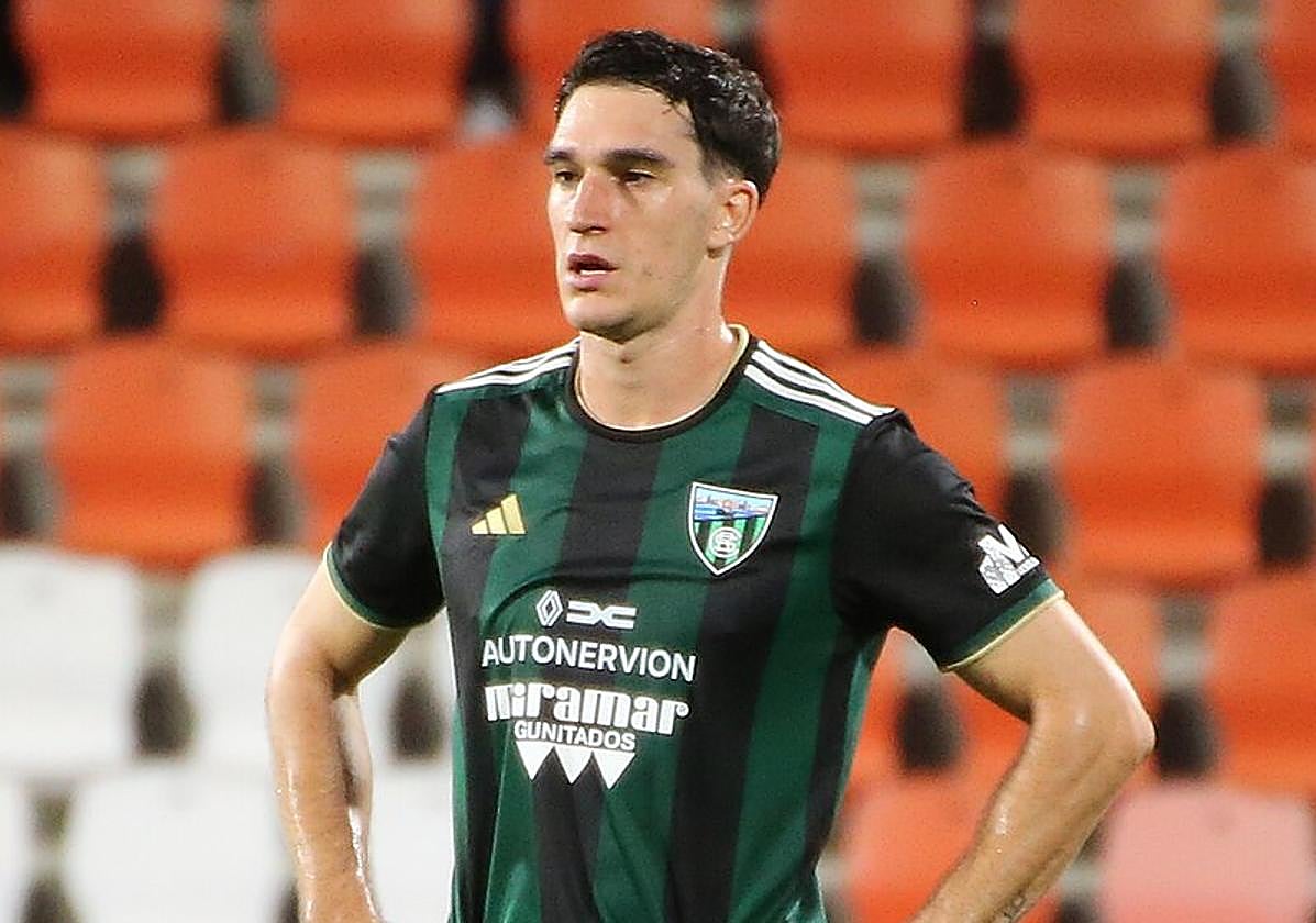 Adri Gómez, la pasada temporada con el Sestao.