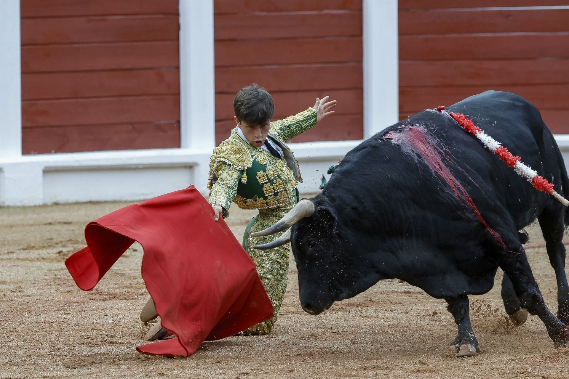 La primera corrida de la Feria de Begoña en imágenes