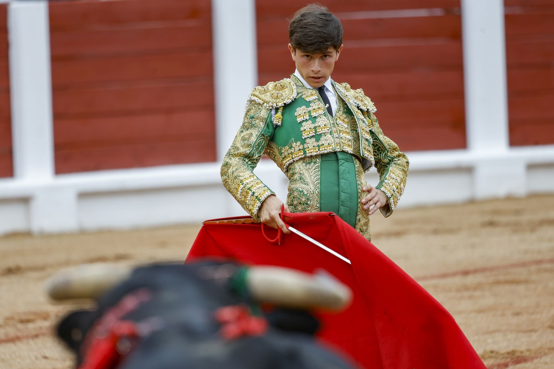 La primera corrida de la Feria de Begoña en imágenes