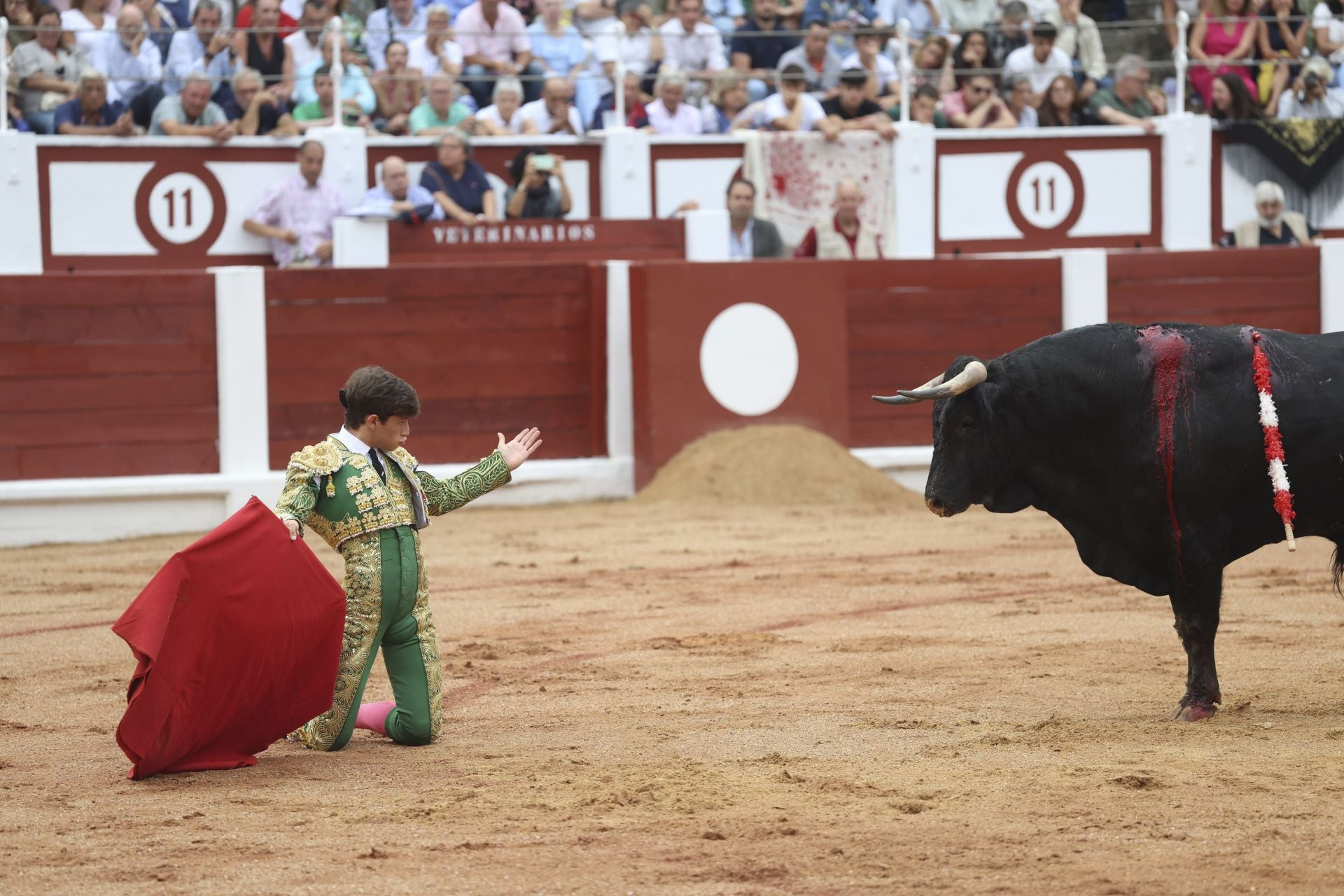 La primera corrida de la Feria de Begoña en imágenes