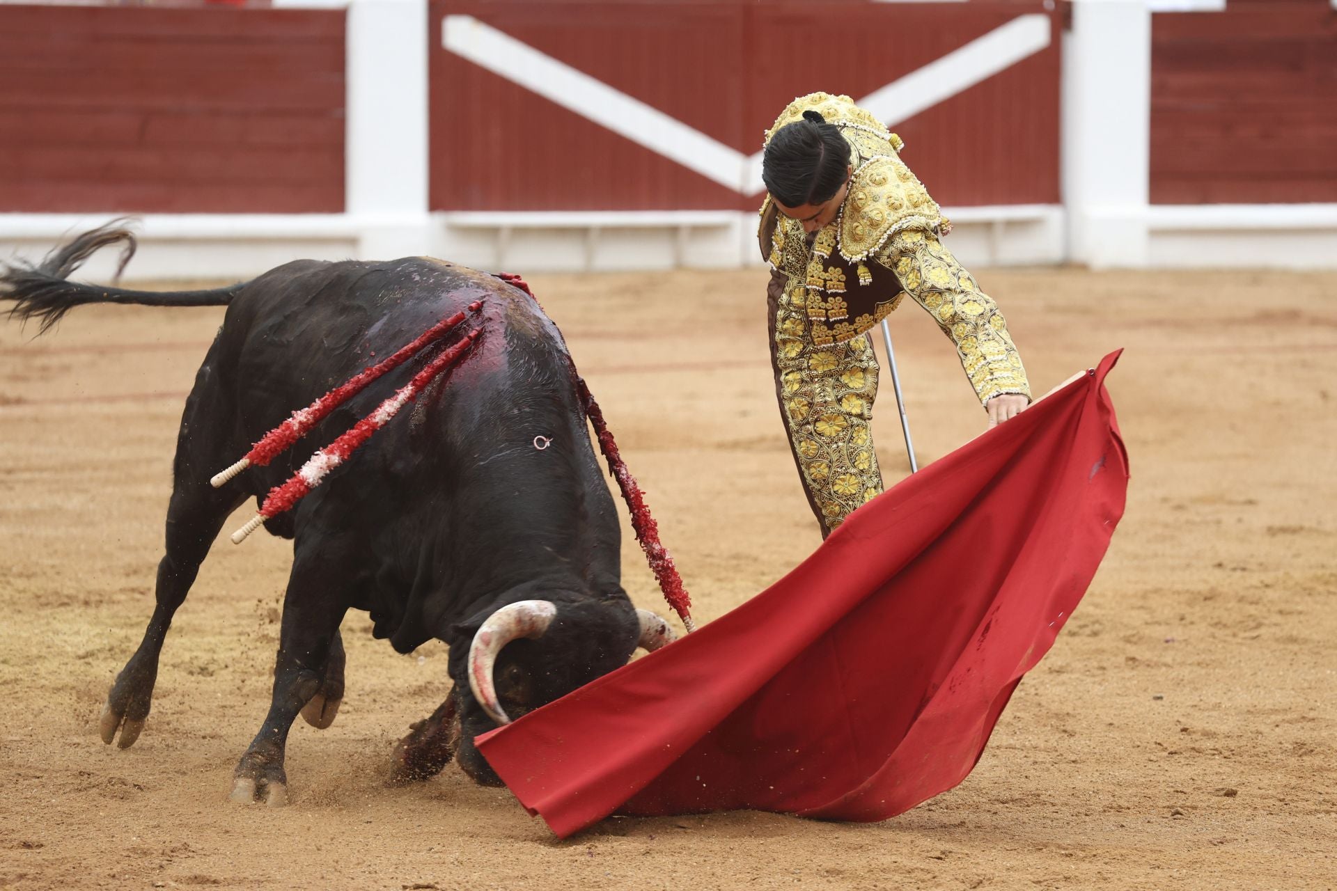 La primera corrida de la Feria de Begoña en imágenes