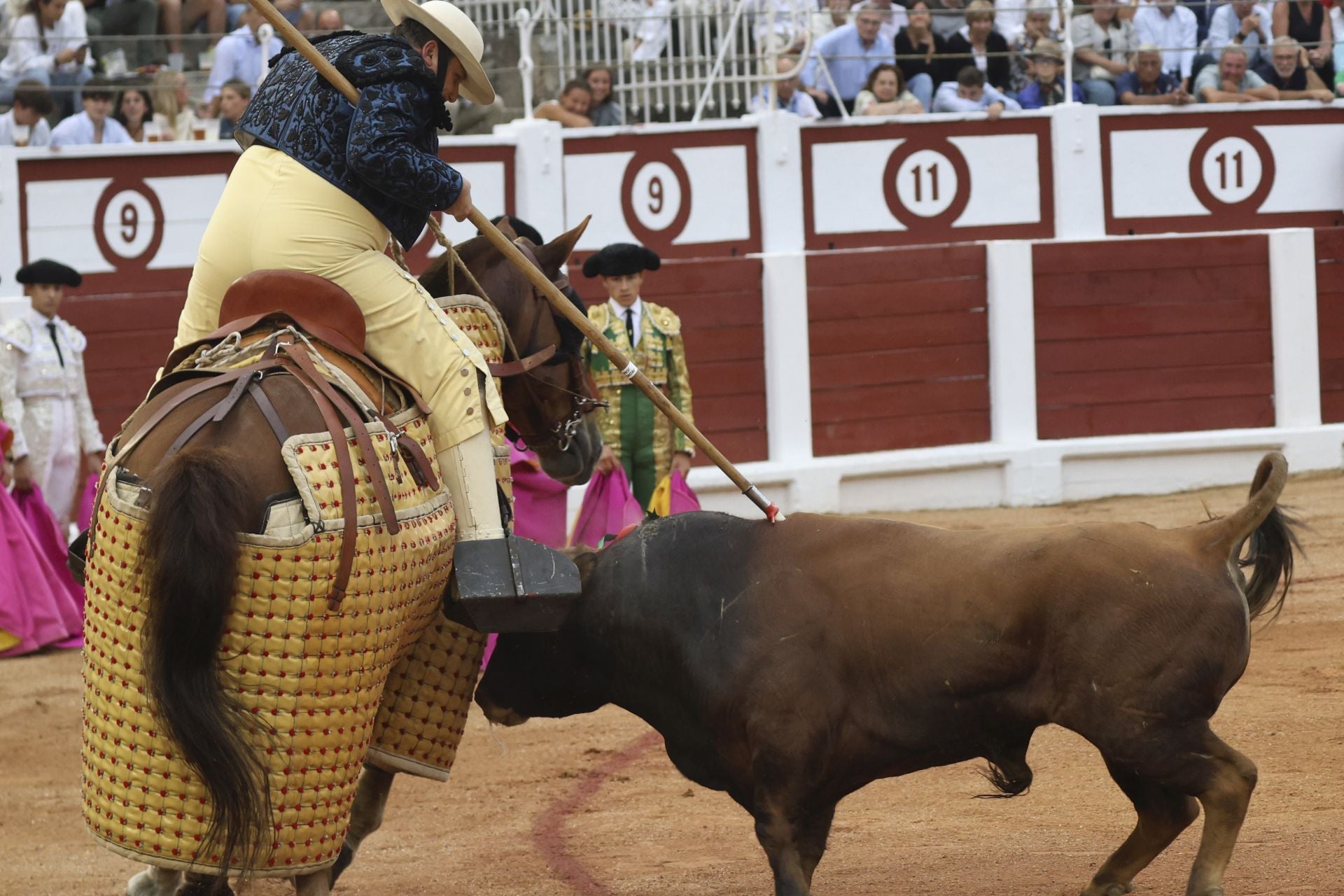 La primera corrida de la Feria de Begoña en imágenes